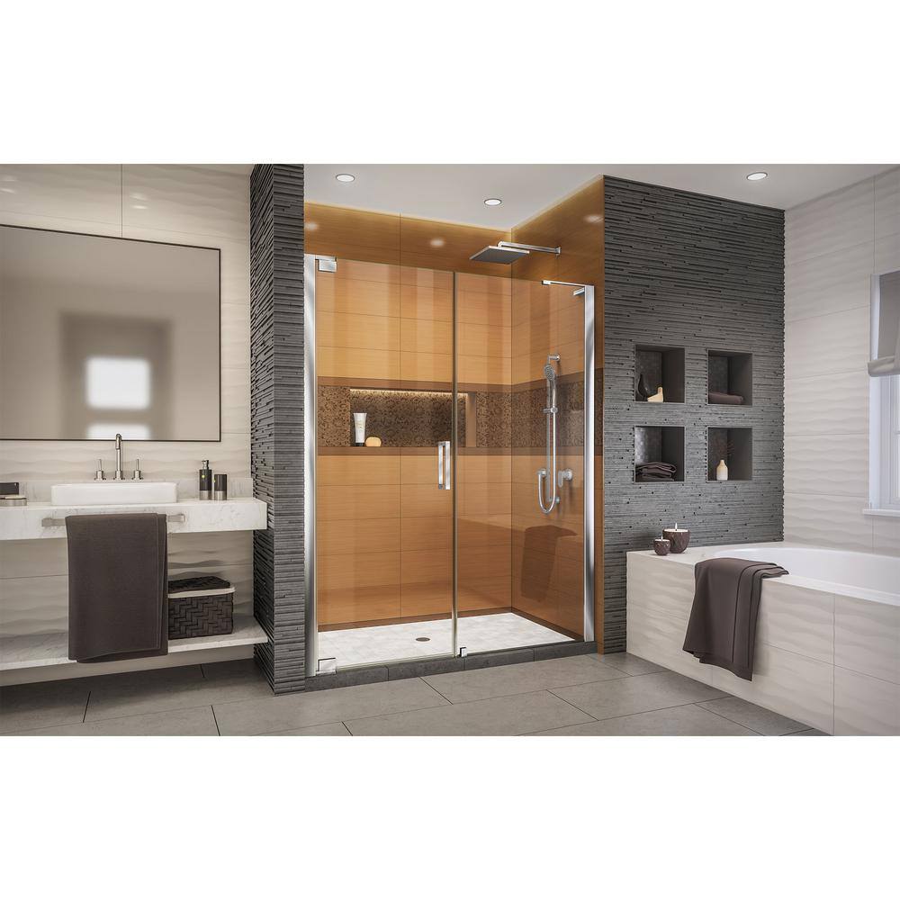 Elegance-LS 55"-57" Frameless Pivot Shower Door with ClearMax Technology