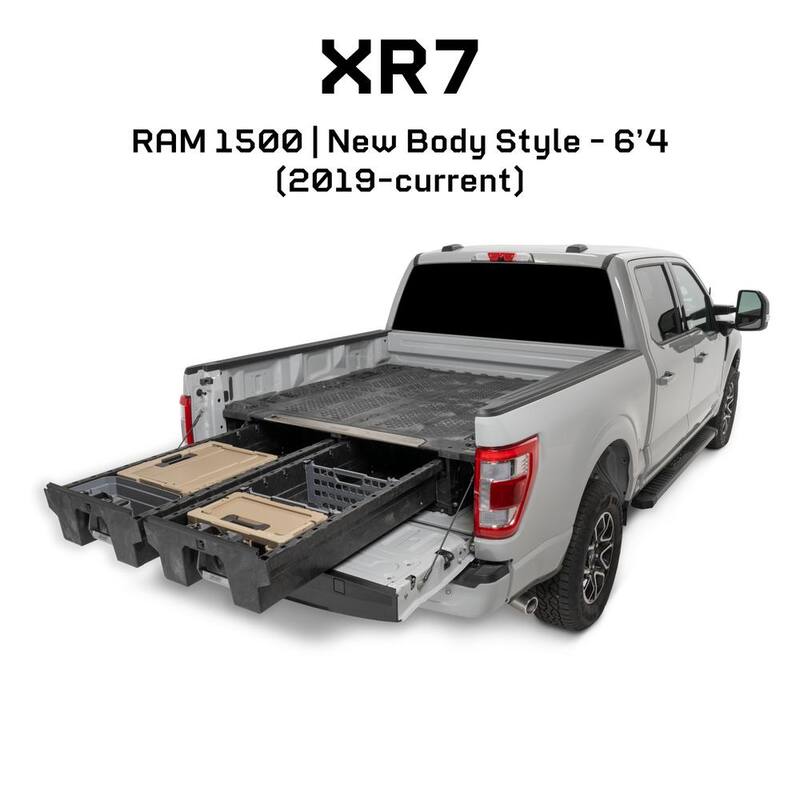 6 ft. 4 in. Bed Length Pick-up Truck Storage System for RAM 1500 (2019-Current) - New Body Style