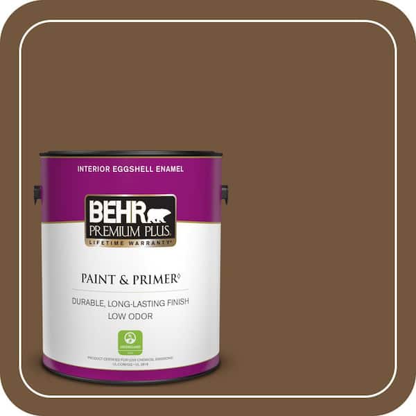 BEHR PREMIUM PLUS 1 gal. #MQ2-09 Clockworks Eggshell Enamel Low Odor Interior Paint & Primer
