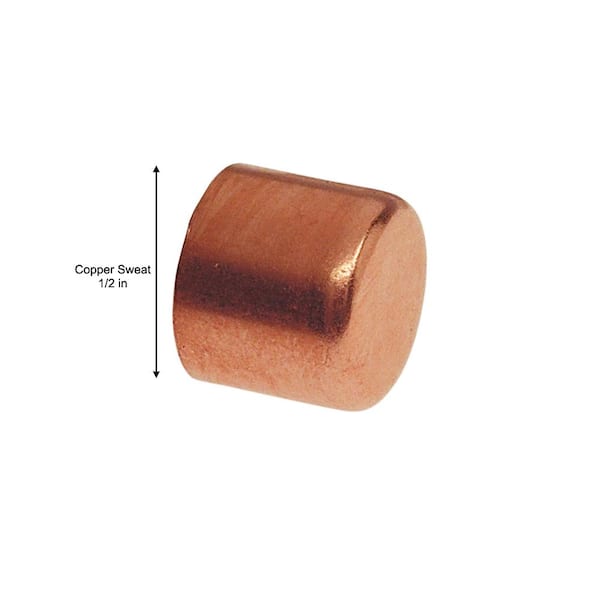 ICS Industries  1/2 Inch CXC Wrot Copper Pressure Coupling Ring Stop 25 PACK 