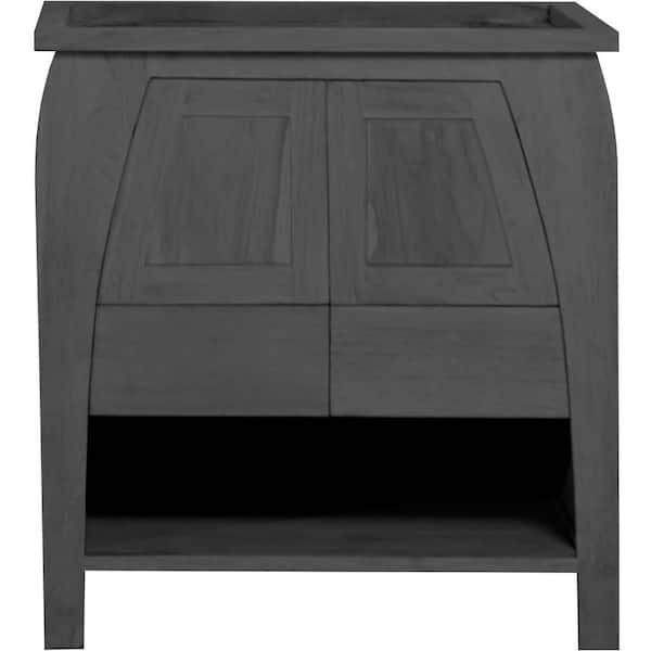 Coastal Vogue Tranquility 30 in. W Vanity in Gray