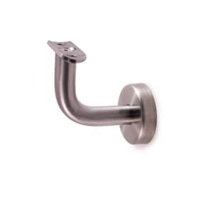 Stainless Steel Handrail Support with Concealed Screw Flange Canopy