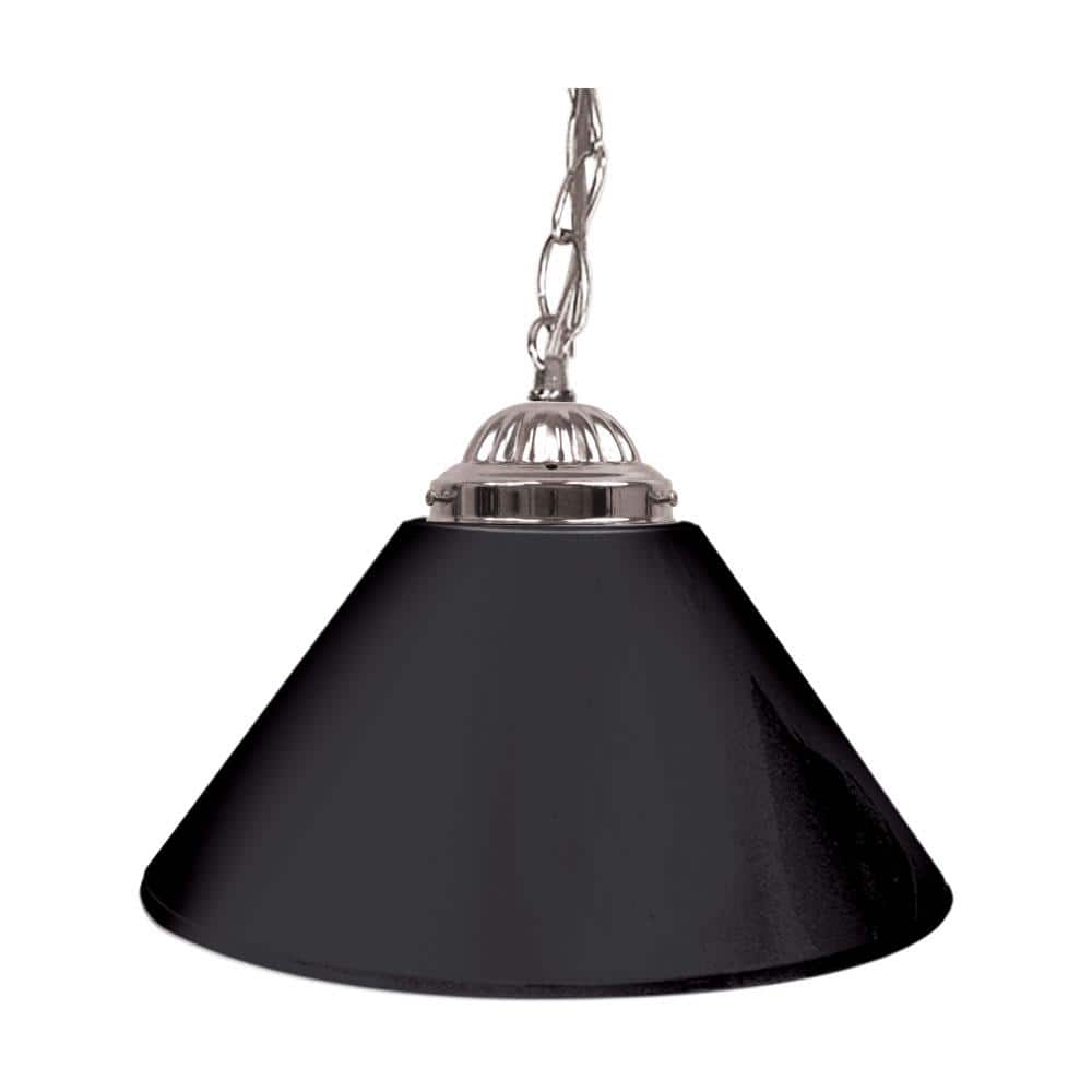 1-Light Black Billiard Light