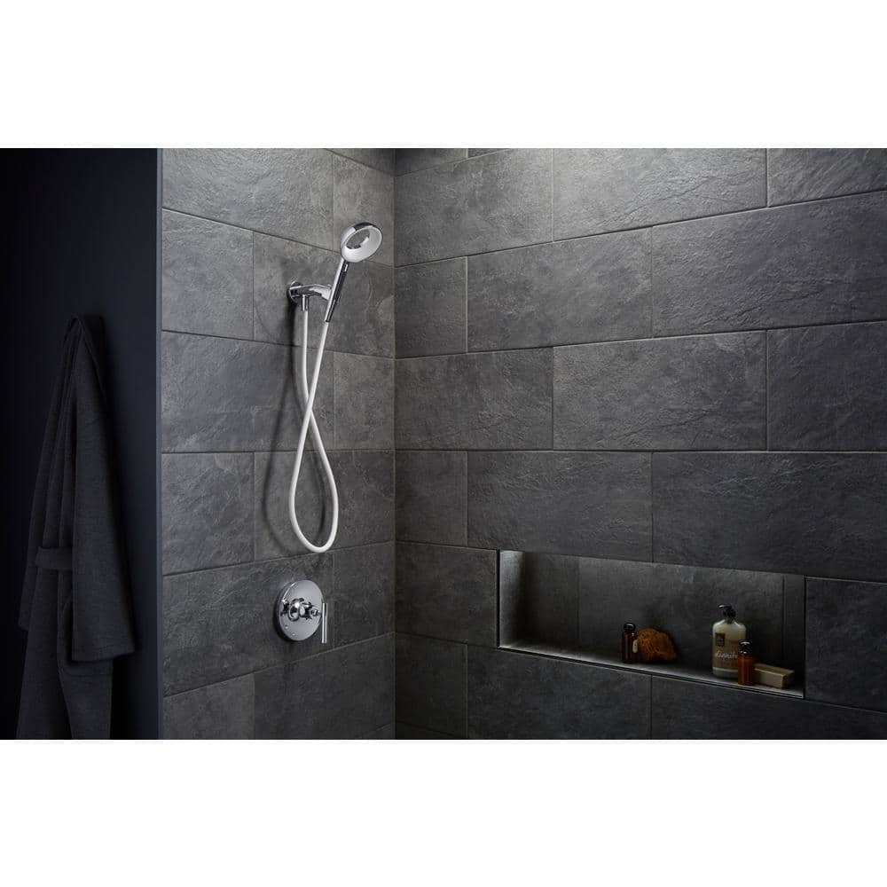 Polished Chrome Wall Mounted Single Function Handshower Kit
