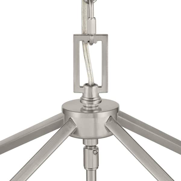 Home Decorators Collection Weyburn 6 Light Brushed Nickel Caged Farmhouse Dining Room Chandelier Lantern Kitchen Pendant Lighting 66201 Bn - Home Decorators Collection 6 Light Round Chandelier Satin Nickel Home Decorators Collection Weyburn 6 Light Brushed Nickel Caged Farmhouse Dining Room Chandelier Lantern Kitchen Pendant Lighting 66201 Bn - Home Decorators Collection 6 Light Round Chandelier Satin Nickel