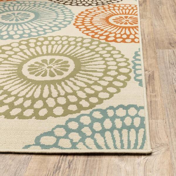 Naples Indoor/Outdoor Rug Collection, Zuma Striped