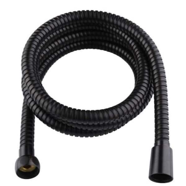 MODONA 72 in. (6 ft.) Premium Stainless Steel (SS304) Shower Hose with Brass Fittings and EPDM Inner Hose in Rubbed Bronze