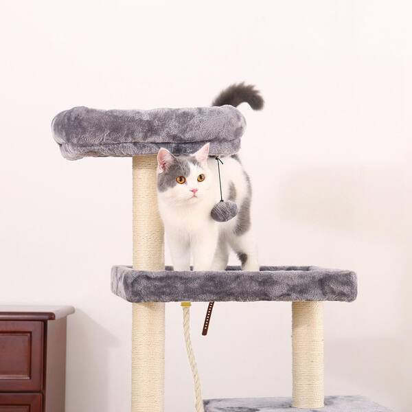 medium sized cat tree
