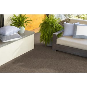 Fallbrook - Color Beechnut Indoor/Outdoor Berber Brown Carpet