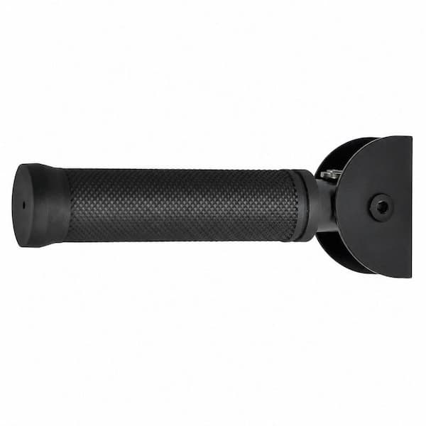 8.3 in. Exposed Screw Folding Doorway Grab Bar Grab Bars for Wall in Black for Senior Disabled Step Stair Safety Support