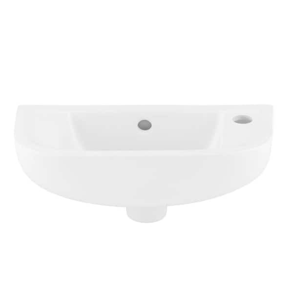 Barclay Products Summit 600 Pedestal Combo Bathroom Sink in White Barclay Products Summit 600 Pedestal Combo Bathroom Sink in White