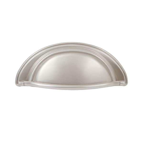 Sumner Street Home Hardware Symmetry 3 in. Center-to-Center Satin Nickel Cup Pull