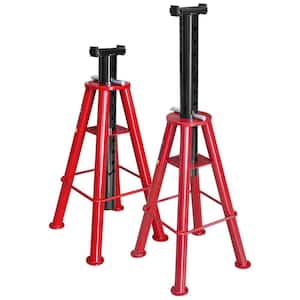 10-Ton High-Profile Heavy-Duty Jack Stands (2-Pack)