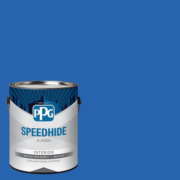 SPEEDHIDE 1 gal. PPG1243-7 Rainbow Bright Satin Interior Paint