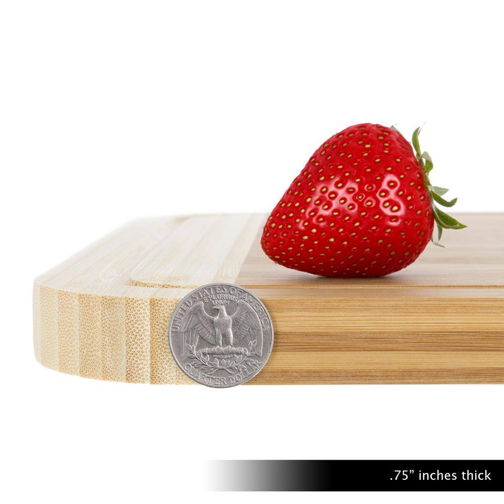 Wooden 2-Tone Cutting Board - thumbnail 5
