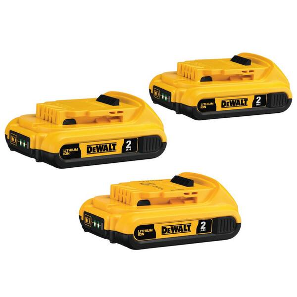 thumbnail image 2 of 20V Lithium-Ion Compact Battery Pack For DEWALT – 3.0Ah, LED Indicator, Replaces DCB201 DCB203 DCB207, 10-Year Warranty 2 of 6