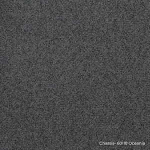 Clemens - Blue Commercial/Residential 19.68 x 19.68 in. Peel and Stick Carpet Tile Square (21.53 sq. ft.)
