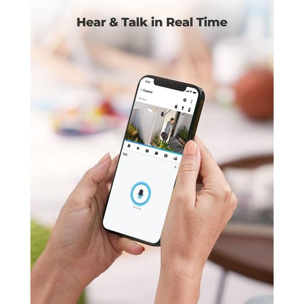 REOLINK E1 Series Wired PoE Outdoor 4K PTZ Home Security Camera with 3X Optical Zoom, Smart Detect, Auto Tracking and Spotlights