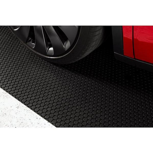 G-Floor Small Coin 8.5 ft. x 22 ft. Midnight Black Commercial Grade Vinyl Garage Flooring Cover and Protector G-Floor Small Coin 8.5 ft. x 22 ft. Midnight Black Commercial Grade Vinyl Garage Flooring Cover and Protector