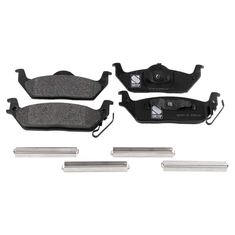 Brake Pad Set Compatible with Lincoln Mark LT 2006-2008, Ford F-150 2004-2012 Rear Semi-metallic price history on PriceWatchPro