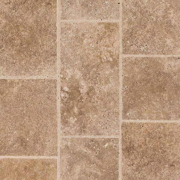 Pergo Presto Beige Tumbled Marble 8 mm Thick x 7-5/8 in. Wide x 47-1/2 in. Length Laminate (20.10 sq. ft./ case)-DISCONTINUED