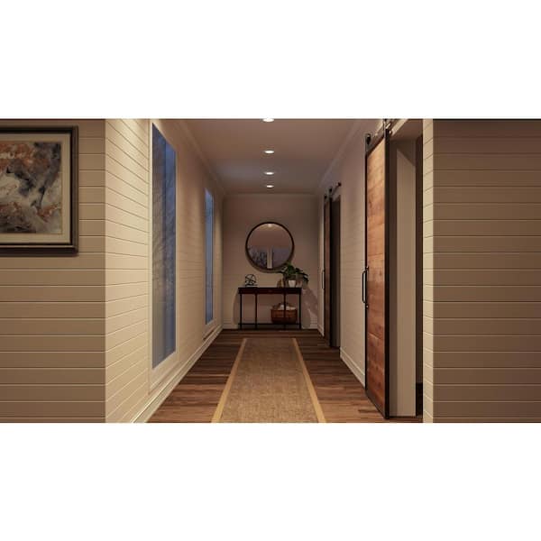 301 Series 6 in. White Recessed Ceiling Light Open Splay Trim