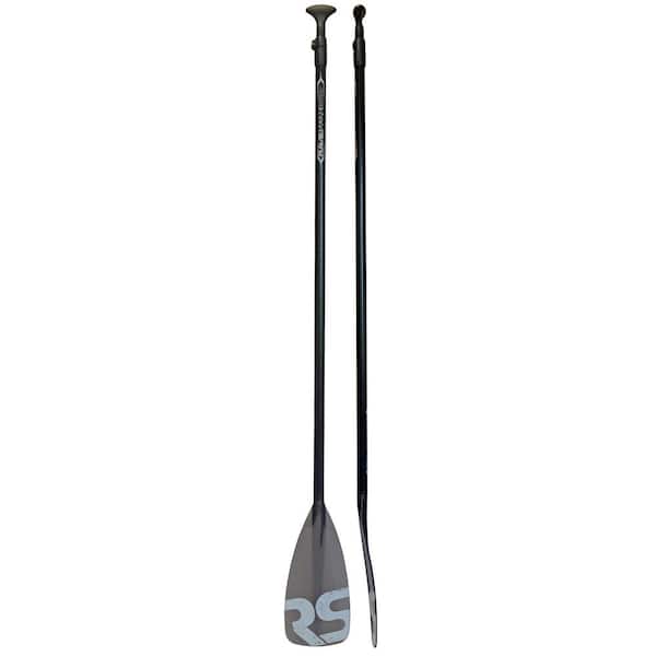 KUDA PERFORMANCE SPORT 96 in. Black Kayak Paddle with Wrist Tether 807813 -  The Home Depot