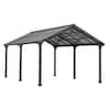 AUTOCOVE Pritchard 20 ft. W x 12 ft. D x 9.9 ft. H V2 Carport ...