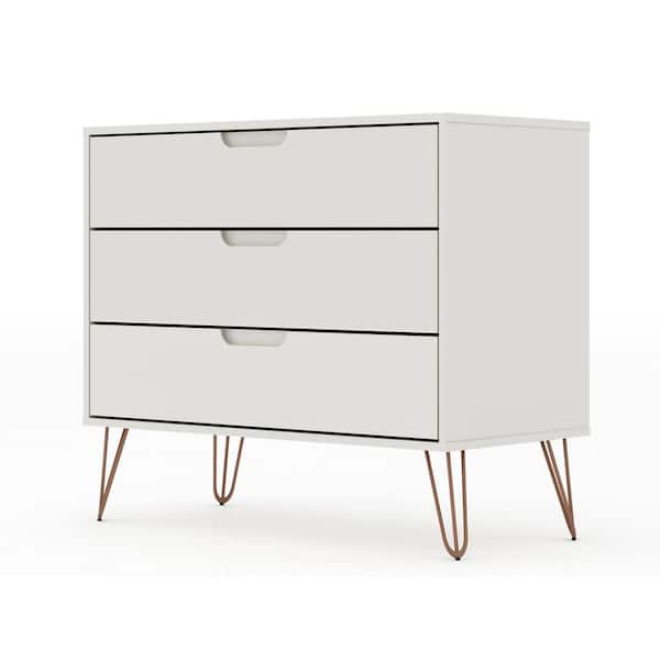 off white 3 drawer dresser