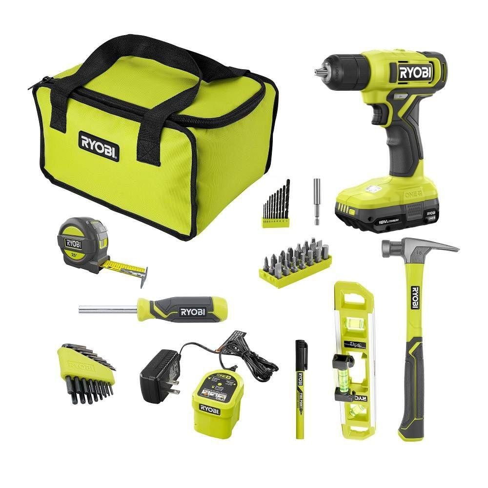 ONE+18V Cordless Homeowners Tool Kit with (1) Battery and Charger price history on PriceWatchPro