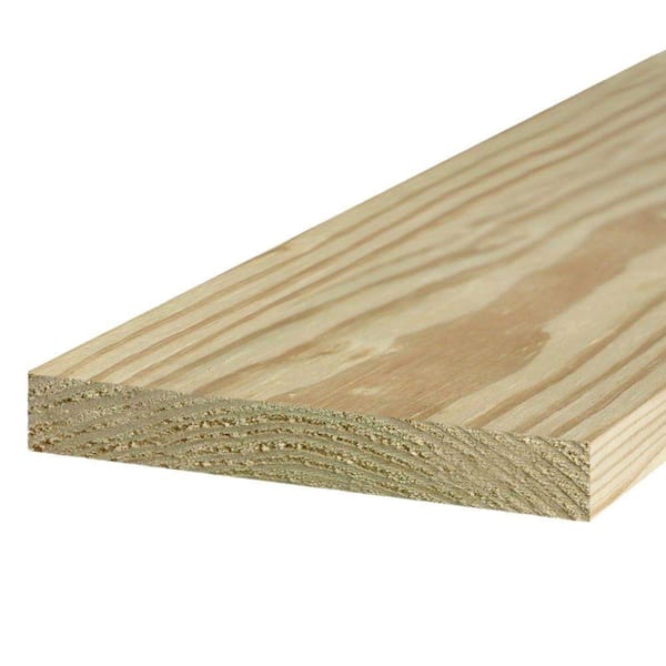 Unbranded 2 in. x 12 in. x 12 ft. #1 Ground Contact Pressure-Treated Lumber