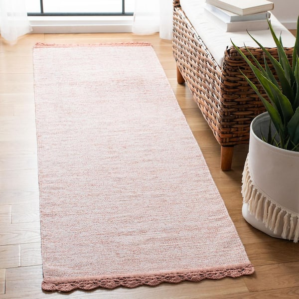 Montauk Peach 2 ft. x 7 ft. Solid Runner Rug