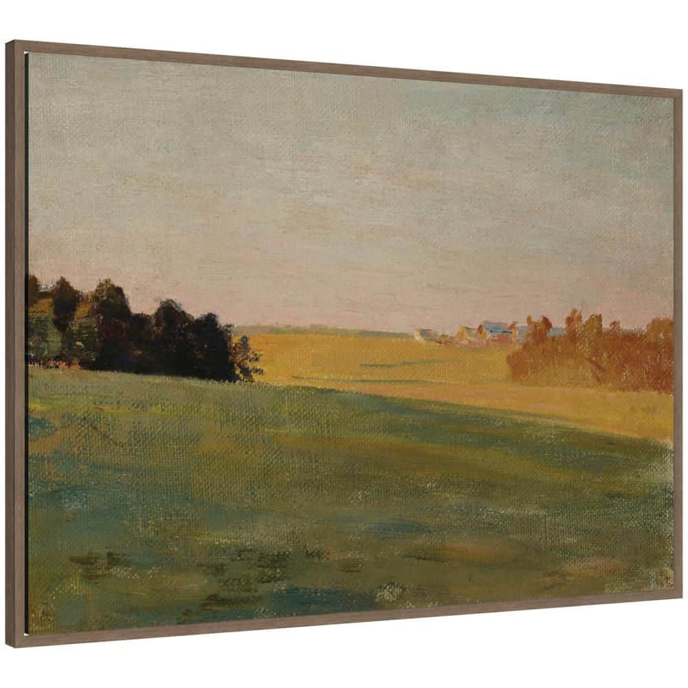 "Sylvie ""Evening 1910 Jan Ciaglinski"" by Nostalgia Prints Landscape Framed Art Print 28 in. x 38 in." price history on PriceWatchPro