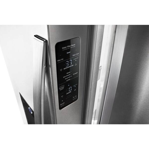Whirlpool 24 cu. ft. French Door Refrigerator in Fingerprint