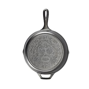 Lodge 8-Impressions Cast Iron Wedge Pan BW8WP - The Home Depot