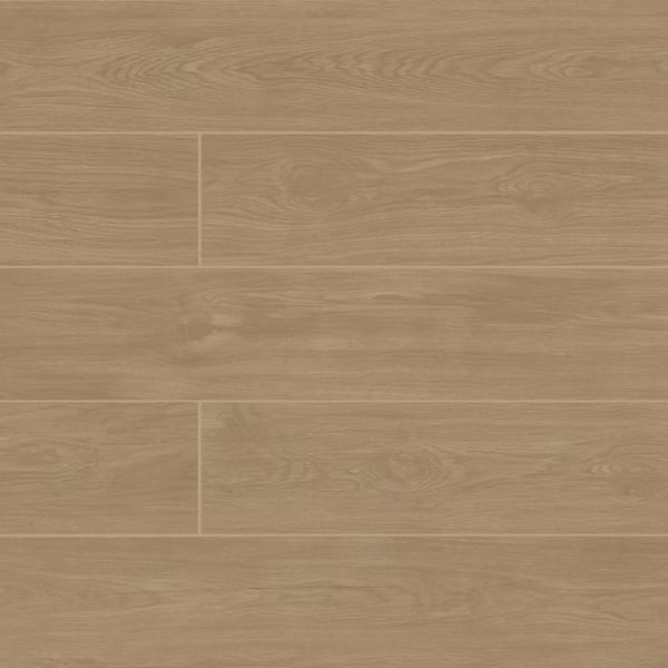 MSI Take Home Tile Sample - Whitehill Sandalwood 9 in. x 9 in. Matte Porcelain Wood Look Floor and Wall Tile
