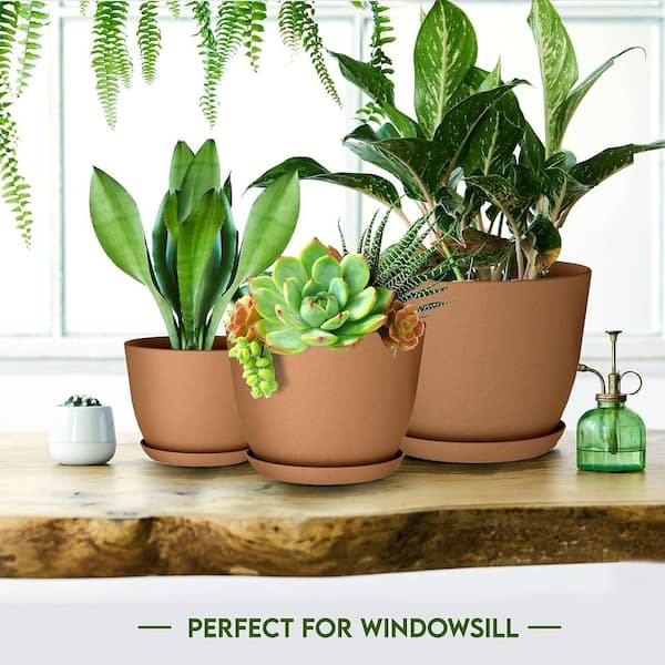 ★TOUT Y EST★ Flowerpot Mini Backlight Gray LE245609FLG Amazon.com: GLSTOY 10pcs Mini Flowerpot Figurines Charming