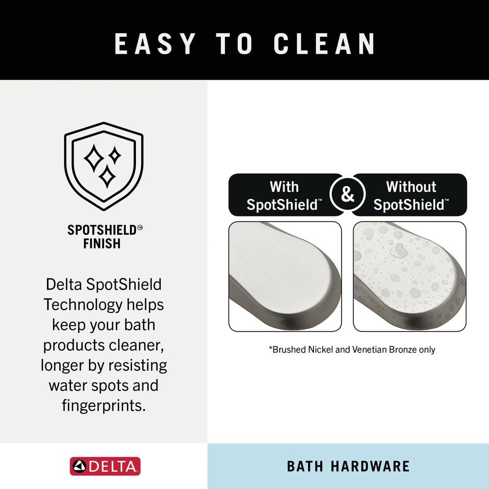 Delta 24" Satin Nickel Wall Mounted Towel Bar