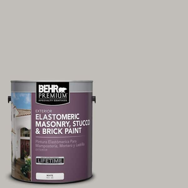 BEHR PREMIUM 1 gal. #MS-80 Granite Elastomeric Masonry, Stucco and Brick Exterior Paint