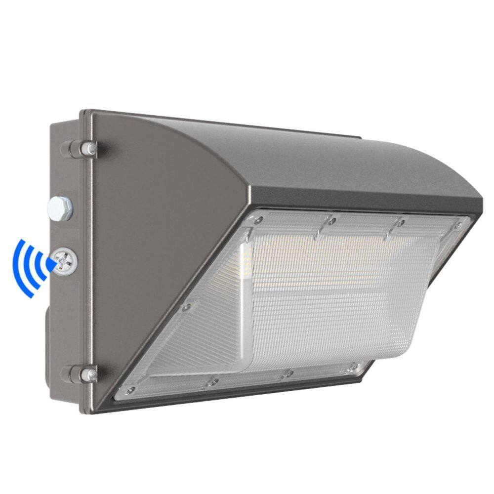 120° Bronze 1000-Watt Equivalent Outdoor Integrated LED Wall Pack Light 5000K LED Security Flood Lights 18000 Lumens price history on PriceWatchPro