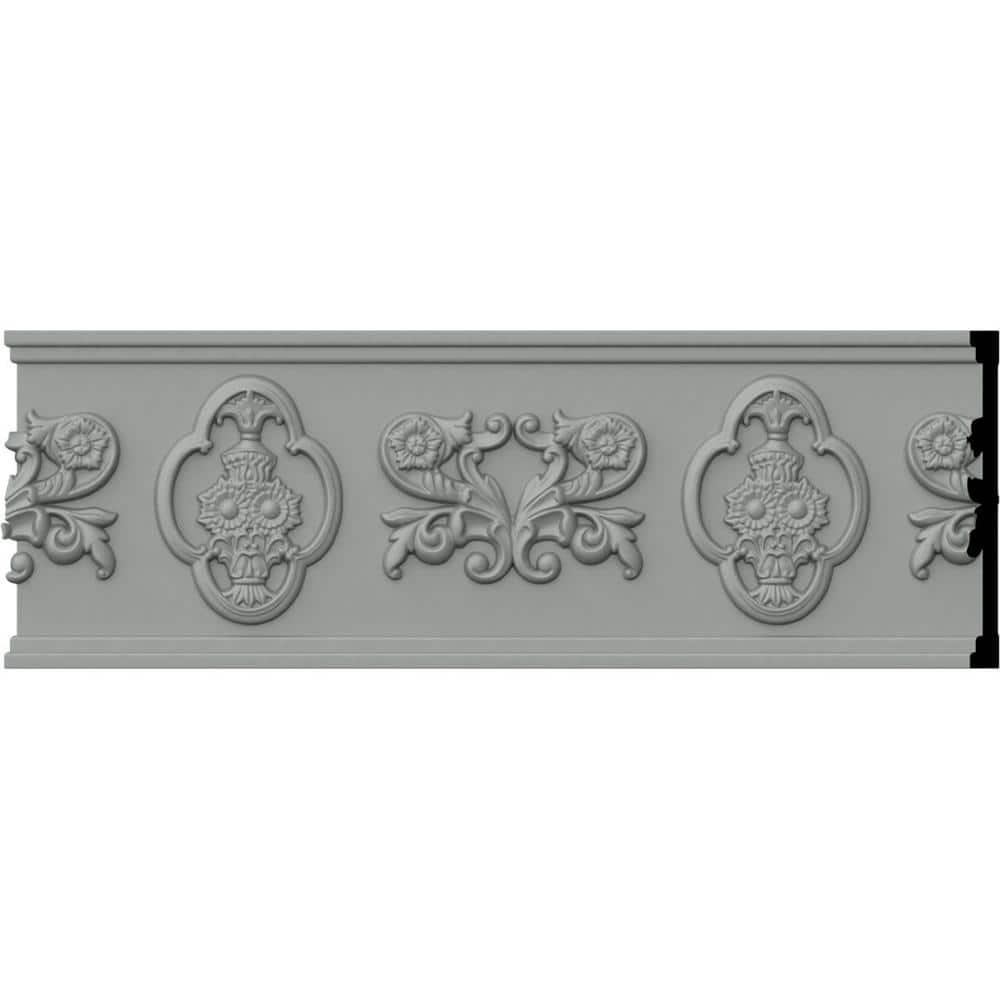 Lisbon Factory Primed White Polyurethane Chair Rail Moulding