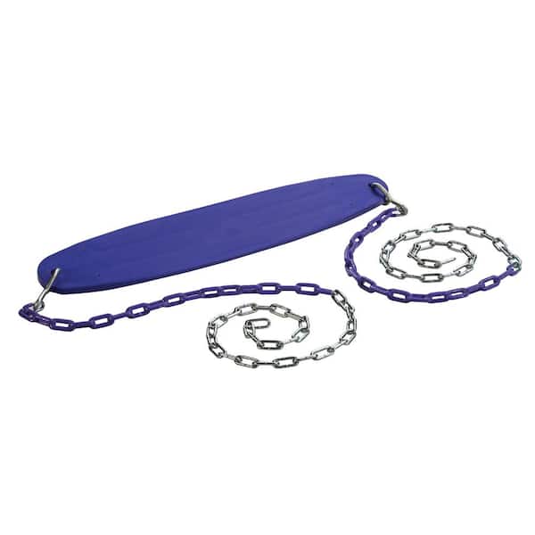 Creative Cedar Designs Ultimate Purple Belt Swing Seat with Chains