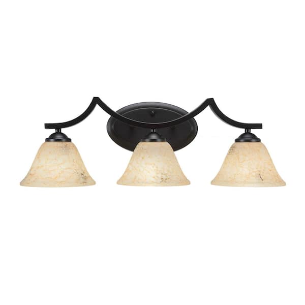 Unbranded Cleveland 8.5 in. 1-Light Matte Black Vanity Light