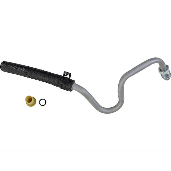 Sunsong Power Steering Return Line Hose Assembly - Gear To Cooler