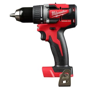 Milwaukee M18 18-Volt Lithium-Ion Brushless Cordless 1/2 in. Compact ...