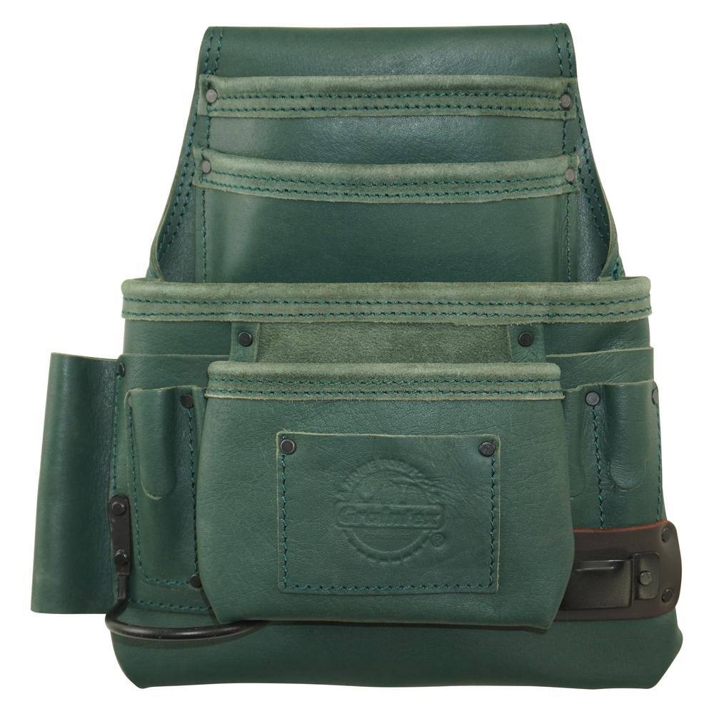 10-Pocket Leather Top Grain Nail and Tool Pouch price history on PriceWatchPro
