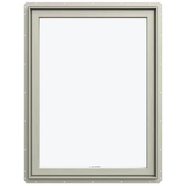 JELD-WEN 30 in. x 48 in. W-5500 Left-Hand Casement Wood Clad Window