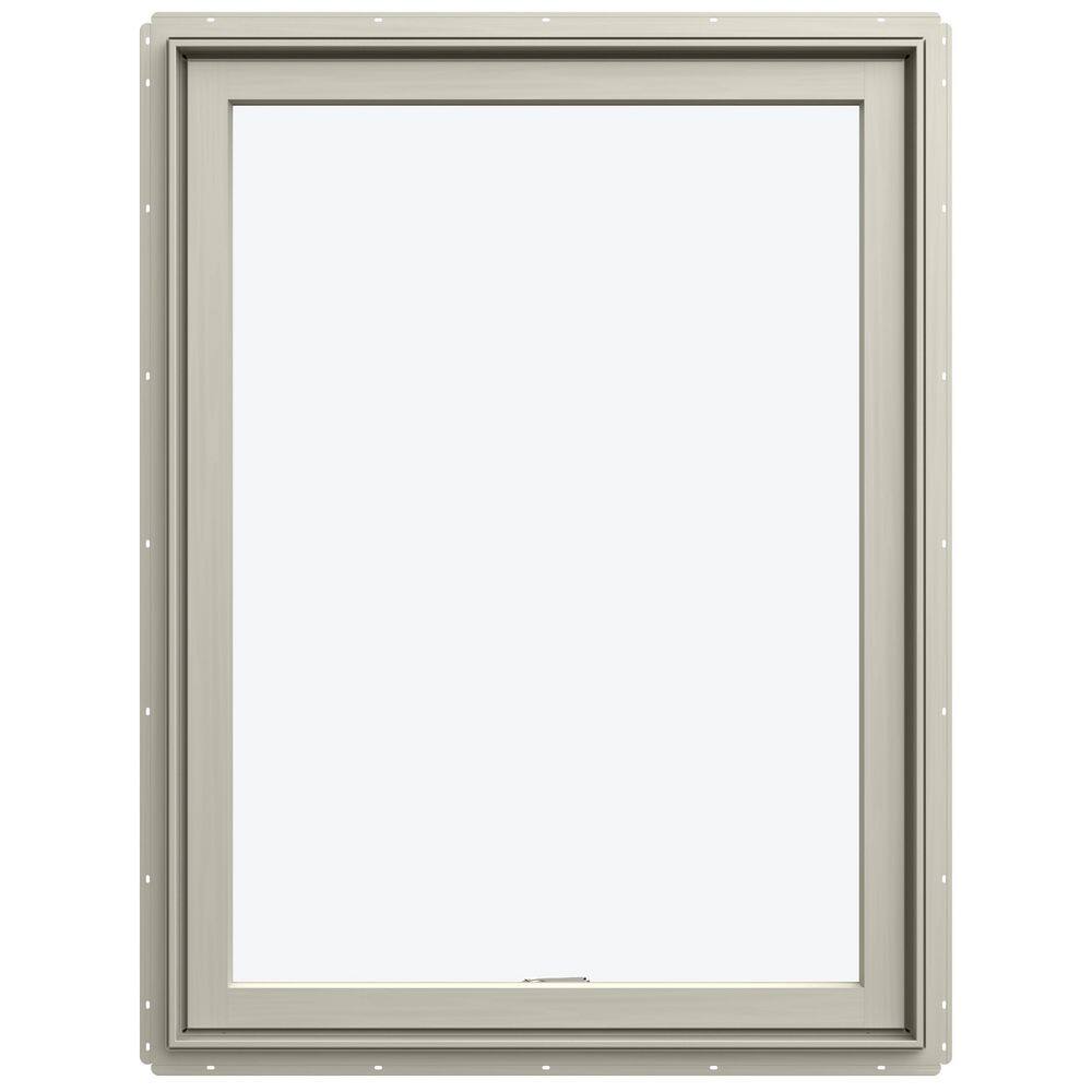 JELDWEN 32 in. x 48 in. W5500 RightHand Casement Wood Clad Window