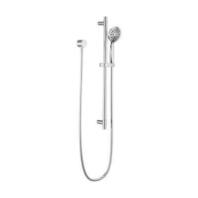 Delta 7-Spray 3.3 in. Single Wall Mount Handheld Rain Shower Head in ...