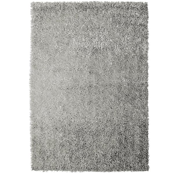 Lanart Urban Chic Silver 7 ft. x 10 ft. Area Rug